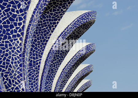 L'Umbracle, City of Arts and Sciences, Valencia, Spain Stock Photo