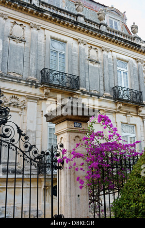 One of the Casa de Gemelas or Twins Houses, French Renaissance style mansions on Paseo de Montejo in Merida, Yucatan, Mexico Stock Photo