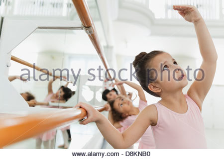 Preparation of body before performance in ballet studio. Male dancer