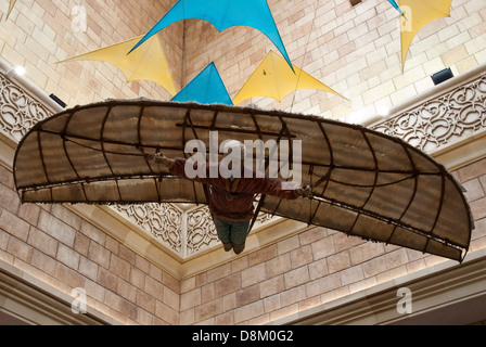 14th Century Arabian Traveller Ibn Battuta Flying Stock Photo