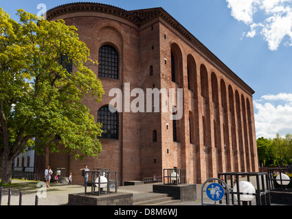 Trier/ Treves: Konstantinbasilika (Basilica of Constantine the Great), Rhineland-Palatinate, Germany, Europe Stock Photo