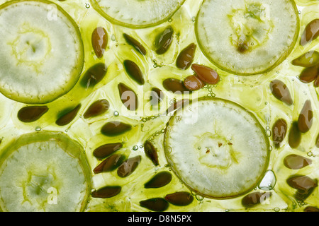 Kiwano and Grapes Stock Photo