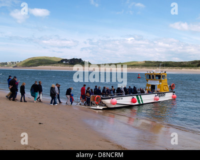 Padstow to Rock ferry, Cornwall, UK 2013 Stock Photo