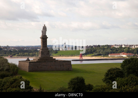 Tynemouth monument Stock Photo