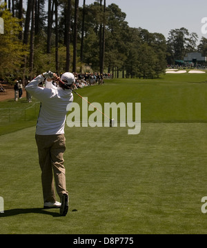 Finish the Swing Stock Photo