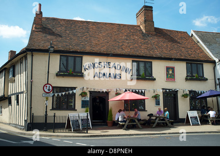 Kings Head pub, Woodbridge, Suffolk, UK. Stock Photo