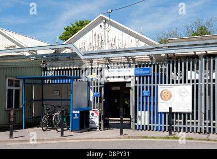 The rear entrance to Chalfont & Latimer London Underground Station Stock Photo