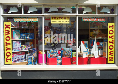 Independent toy shop Stock Photo