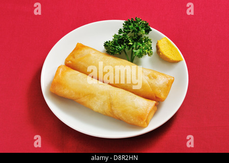 Spring rolls Stock Photo
