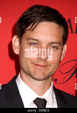 New York, USA. 3rd June 2013. Actor TOBEY MAGUIRE attends the 2013 CFDA Fashion Awards held at Lincoln Center's Alice Tully Hall. (Credit Image: Credit:  Nancy Kaszerman/ZUMAPRESS.com/Alamy Live News) Stock Photo