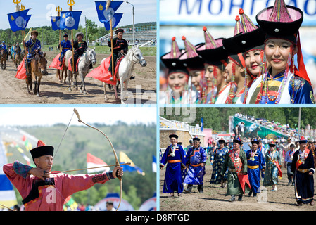 World Mongolians Convention Stock Photo