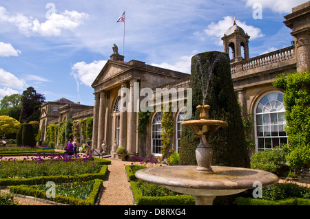 Bowood House and gardens near Calne Wiltshire Stock Photo