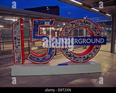 Celebrating 150 years of London Underground at Stratford Station, London, England, United Kingdom Stock Photo