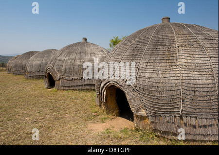 King Dingane's Royal Residence, uMgungundlovu, Ulundi, South Africa Stock Photo