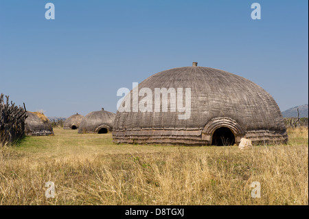 King Dingane's Royal Residence, uMgungundlovu, Ulundi, South Africa Stock Photo