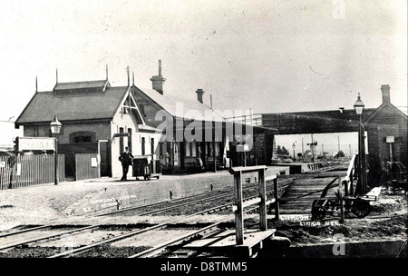 Railway Station - Lithgow Stock Photo