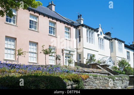 Houses within Whitburn Village north east England UK Stock Photo