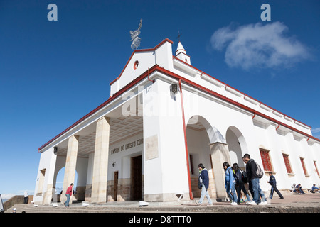 Santuario del Senor de Monserrate, Church, Monserrate, Bogota, Colombia Stock Photo