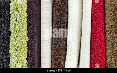 carpet demo samples Stock Photo
