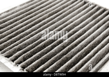 old car air filter Stock Photo