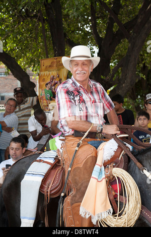 La Cabalgata, Horse Parade, Feria de Cali, Cali Fair, Cali, Colombia Stock Photo