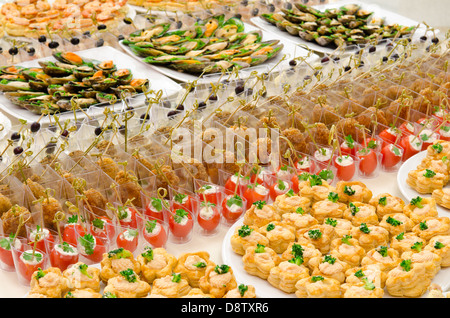 buffet table Stock Photo