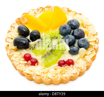 fruit and berry tart Stock Photo