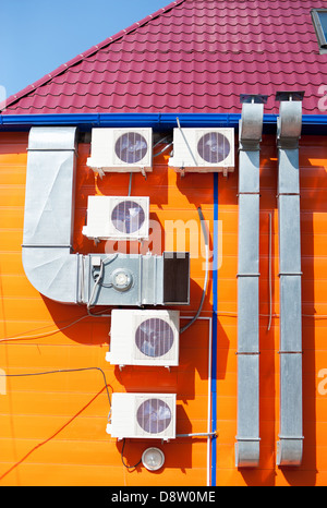 ventilation and air conditioners Stock Photo