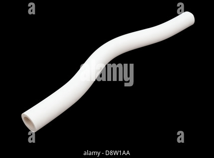 curved pipe Stock Photo