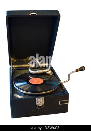 gramophone Stock Photo