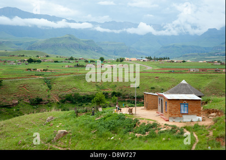 Kwazulu natal rural village, south africa Stock Photo - Alamy