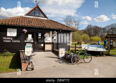 HIckling Visitor Centre, Norfolk Wildlife Trust, Hickling Broad, Norfolk Broads, UK Stock Photo