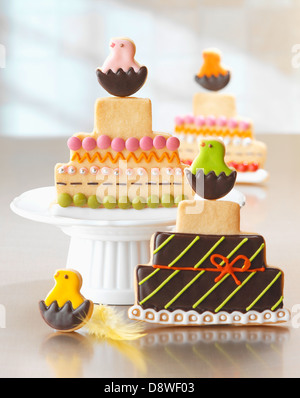 Easter cookies Stock Photo