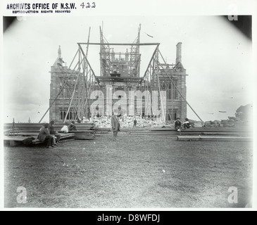 Sydney University - construction of Medical School Stock Photo