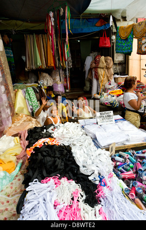Scenery on the Divisoria Market in Manila, Philippines Stock Photo
