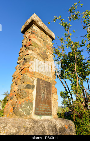 'Old' Chief Joseph's grave, Nez Perce National Historic Park, Wallowa Valley, Oregon. Stock Photo