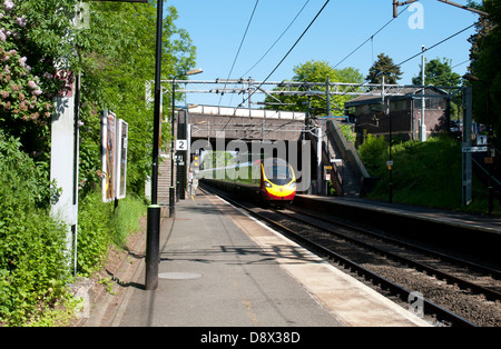 Hampton in Arden railway station, West Midlands, UK Stock Photo