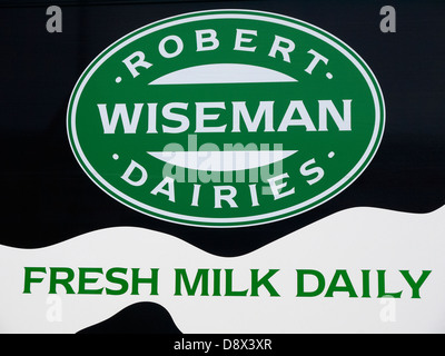 Robert Wiseman Dairies advert UK Stock Photo