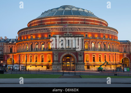 Royal Albert Hall  at night,Kensington Gore,South Kensington,London Stock Photo