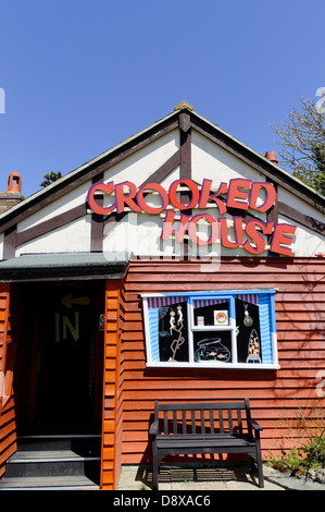 Crooked House, Blackgang Chine, Isle of Wight, England, UK, GB. Stock Photo