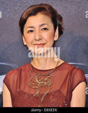 Tokyo, Japan. 5th June 2013. Keiko Takahashi, Jun 05, 2013 : Tokyo, Japan : Japanese Actress Keiko Takahashi attends a press conference for the film 'The Serialist' in Tokyo, Japan, on June 5, 2013. Credit:  Aflo Co. Ltd./Alamy Live News Stock Photo