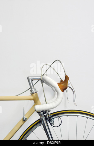 Vintage Italian Road Bicycle Stock Photo