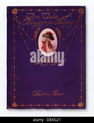 Beatrix Potter 1904 book 'Tale of Benjamin Bunny' Stock Photo