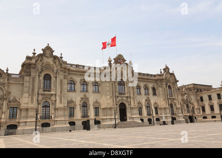 Palacio de Gobierno, Lima, Peru Stock Photo