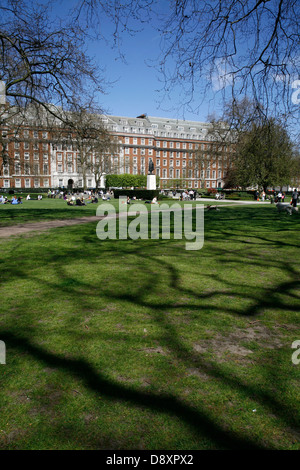 Grosvenor Square, Mayfair, London, UK Stock Photo