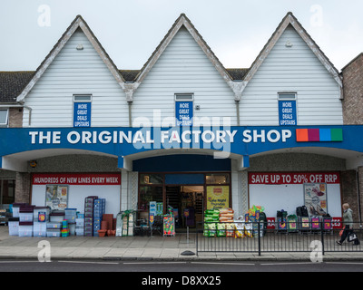 The Original Factory Shop Halstead Essex UK Stock Photo