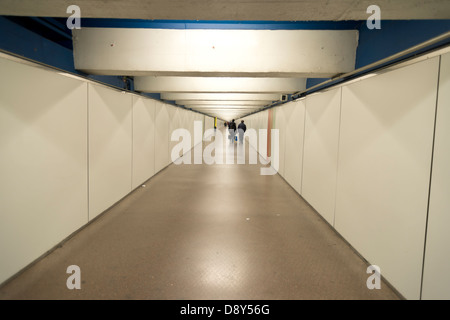 Underground station in Barcelona - nice background Stock Photo