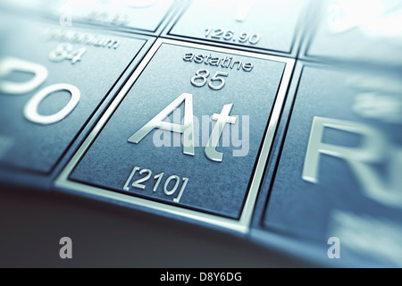 Astatine Chemical Element) Stock Photo