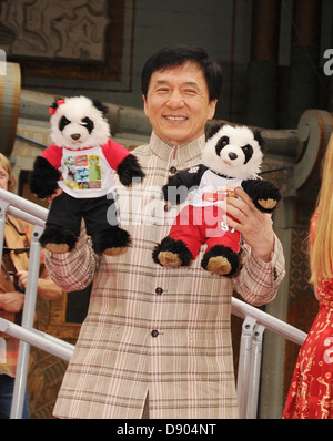 JACKIE CHAN Hong Kong film actor in June 2013. Photo Jeffrey Mayer Stock Photo