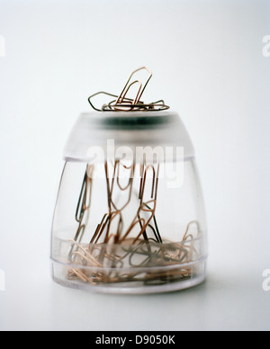 Paper clips. Stock Photo